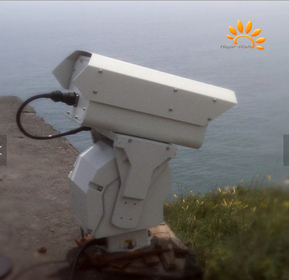 सीमा सुरक्षा लंबी रेंज थर्मल कैमरा 2 - 10 किमी निगरानी के साथ