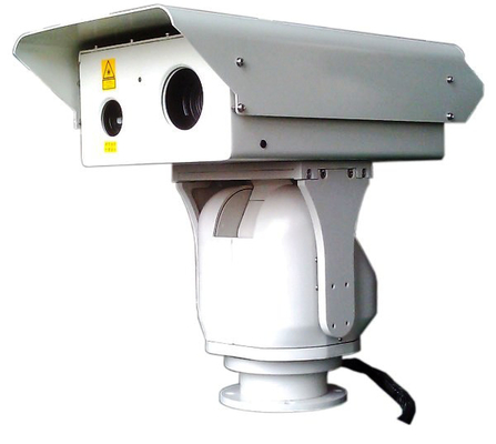 आईपी ​​निगरानी के साथ 2 किमी ज़ूम लांग रेंज इन्फ्रारेड कैमरा पीटीजेड सीसीटीवी कैमरा
