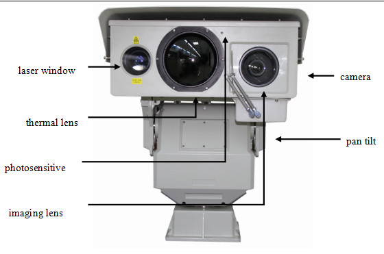 पीटीजेड इन्फ्रारेड नाइट विजन थर्मल कैमरा, लांग रेंज निगरानी कैमरा
