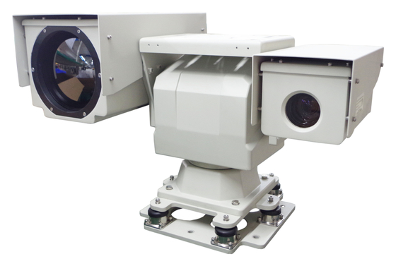 बीहड़ मोबाइल वाहन निगरानी दोहरी दृष्टि कैमरा इन्फ्रारेड PTZ थर्मल कैमरा