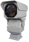 PTZ Long Range Thermal Security Camera With Optical Zoom Lens