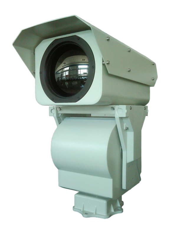 IR Night Vision Safety PTZ Thermal Imaging Camera 20km High Dynamic Range
