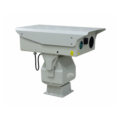 पीटीजेड लेजर सुरक्षा कैमरा 808nm 30mm लेंस समुद्री वाहन के लिए घुड़सवार